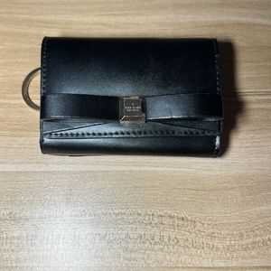 Kate Spade Black Bow Wallet Card Holder